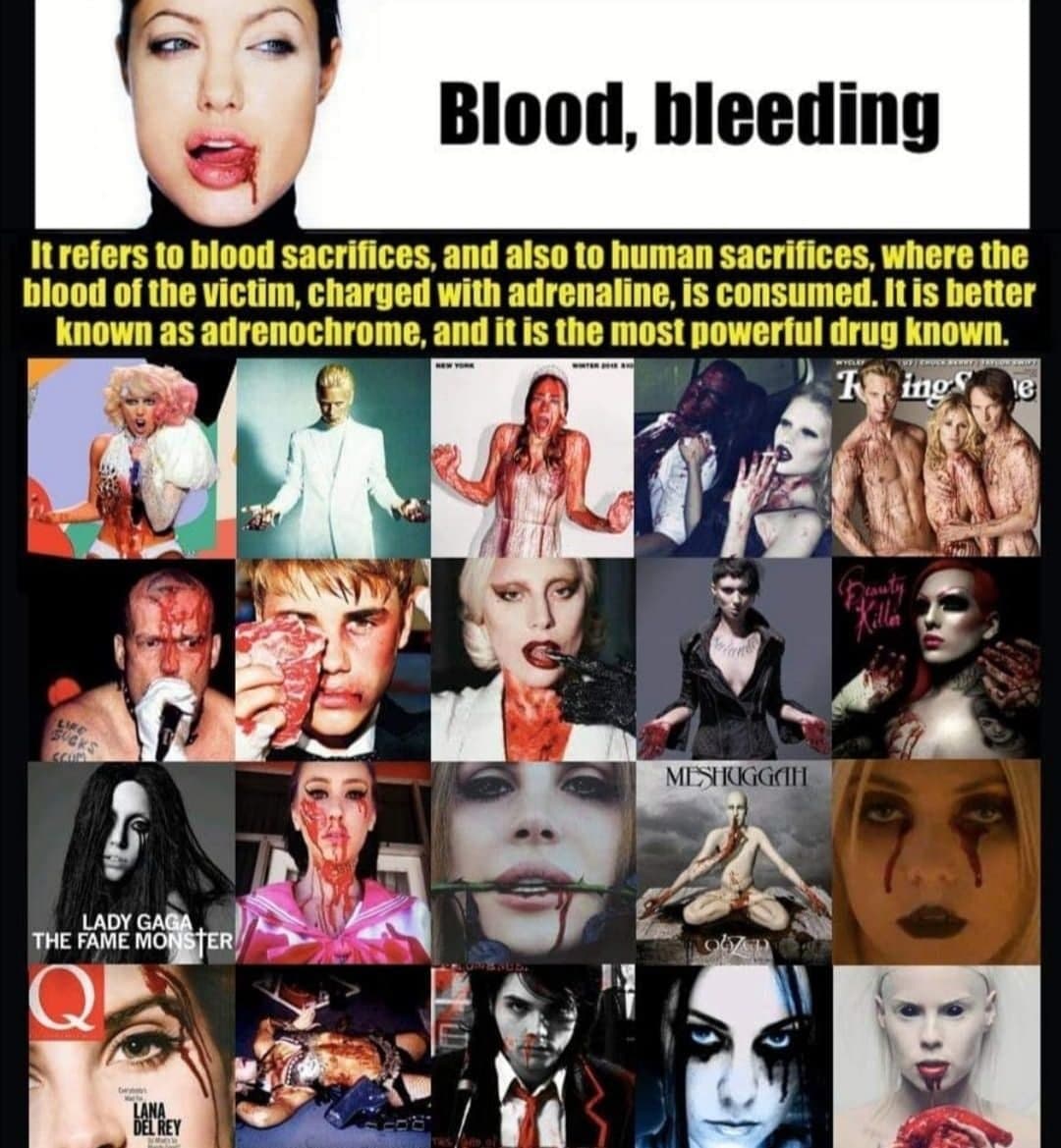satanic handsigns bloodandbleeding