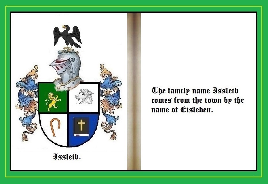 Issleib Wappen Insert