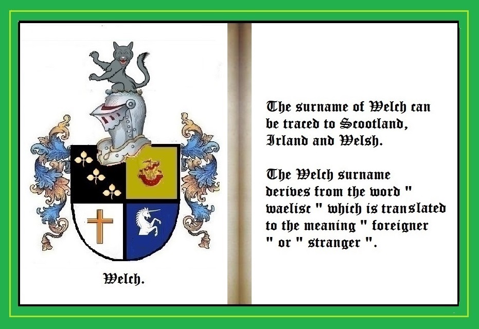 Welch Wappen Insert